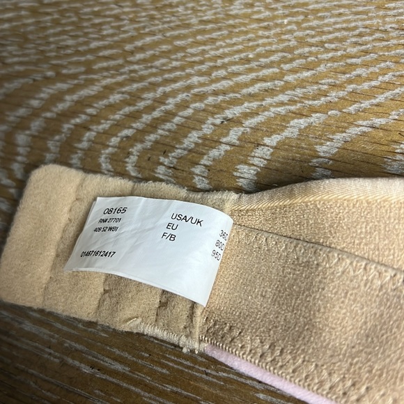 SWEET NOTHINGS (MAIDENFORM) Nude Strapless Bra 36D - Picture 7 of 8